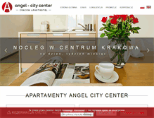 Tablet Screenshot of angelcity-krakow.pl